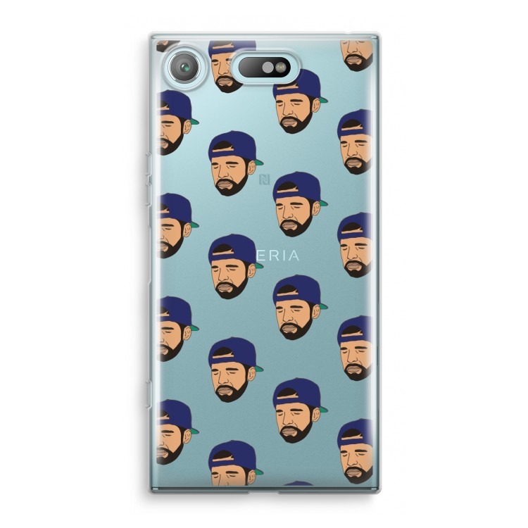 Drake Away: Sony Xperia XZ1 Compact Transparant Hoesje