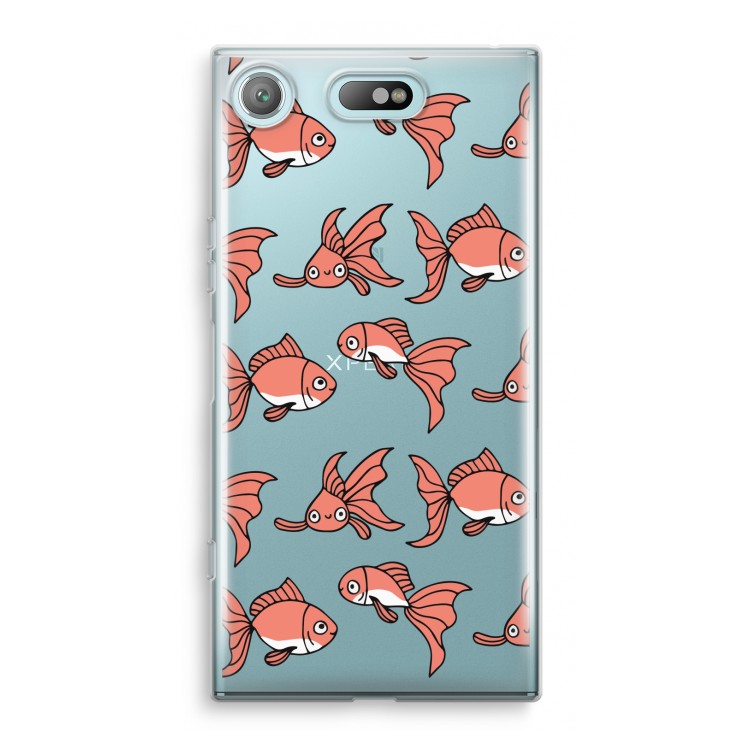 Blub: Sony Xperia XZ1 Compact Transparant Hoesje