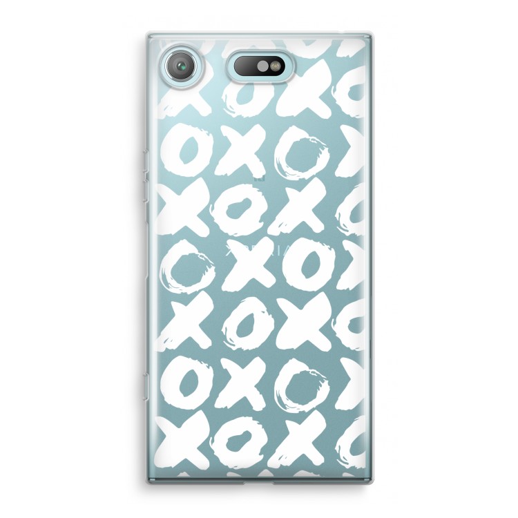 XOXO: Sony Xperia XZ1 Compact Transparant Hoesje