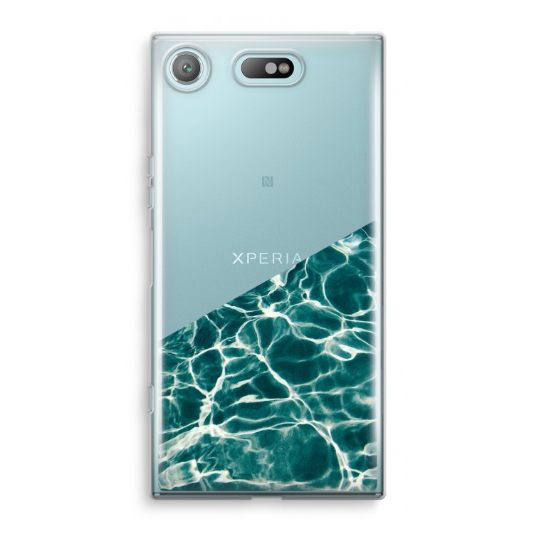 Weerkaatsing water: Sony Xperia XZ1 Compact Transparant Hoesje