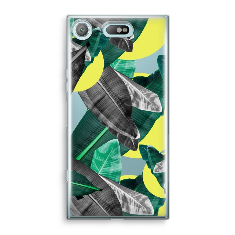 Fantasie jungle: Sony Xperia XZ1 Compact Transparant Hoesje