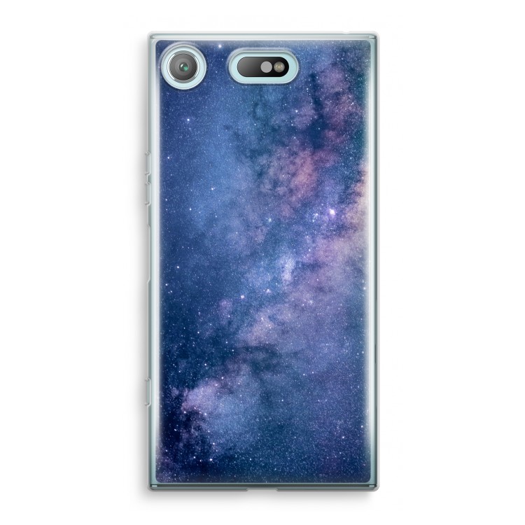Nebula: Sony Xperia XZ1 Compact Transparant Hoesje