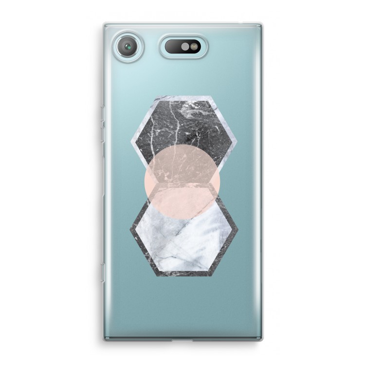 Creatieve toets: Sony Xperia XZ1 Compact Transparant Hoesje