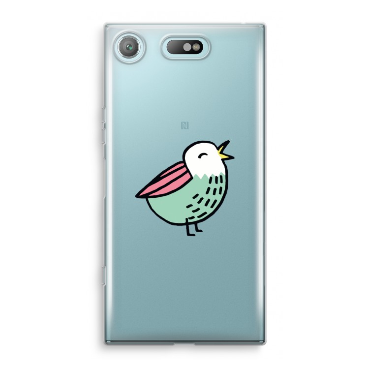 Birdy: Sony Xperia XZ1 Compact Transparant Hoesje