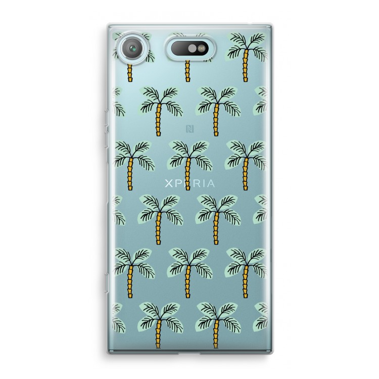 Paradise: Sony Xperia XZ1 Compact Transparant Hoesje