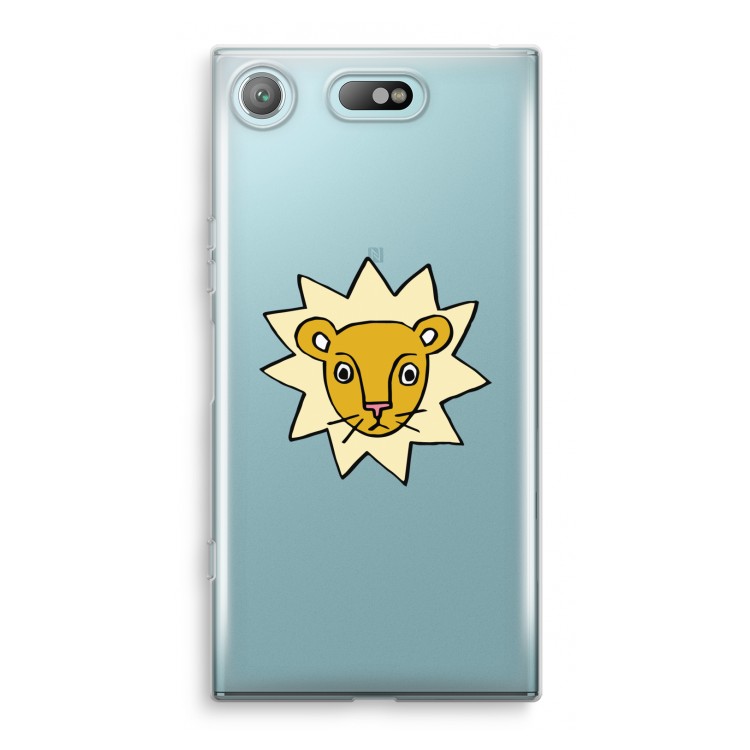 Kleine leeuw: Sony Xperia XZ1 Compact Transparant Hoesje