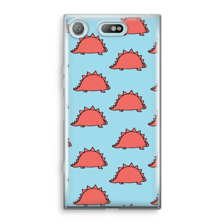 Dinosawrr: Sony Xperia XZ1 Compact Transparant Hoesje