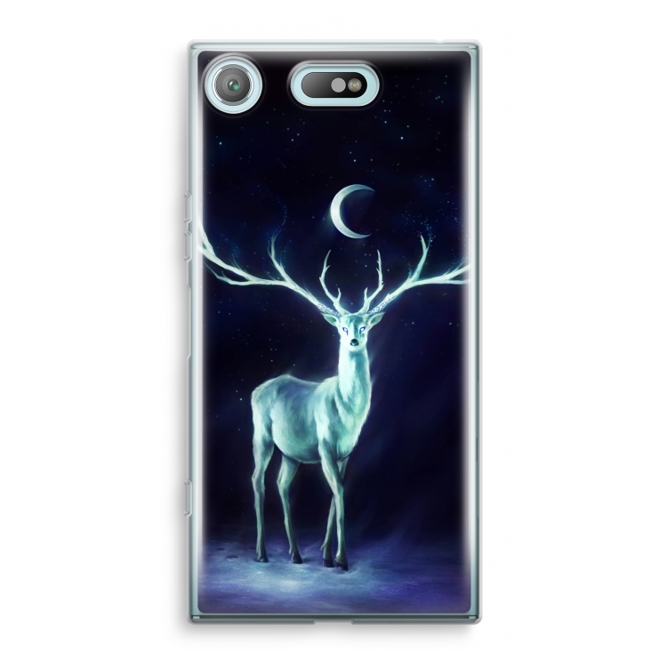 Nightbringer: Sony Xperia XZ1 Compact Transparant Hoesje