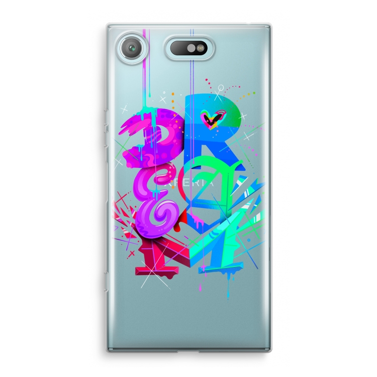 Dream: Sony Xperia XZ1 Compact Transparant Hoesje