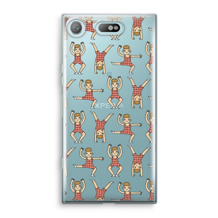 Gymboys: Sony Xperia XZ1 Compact Transparant Hoesje