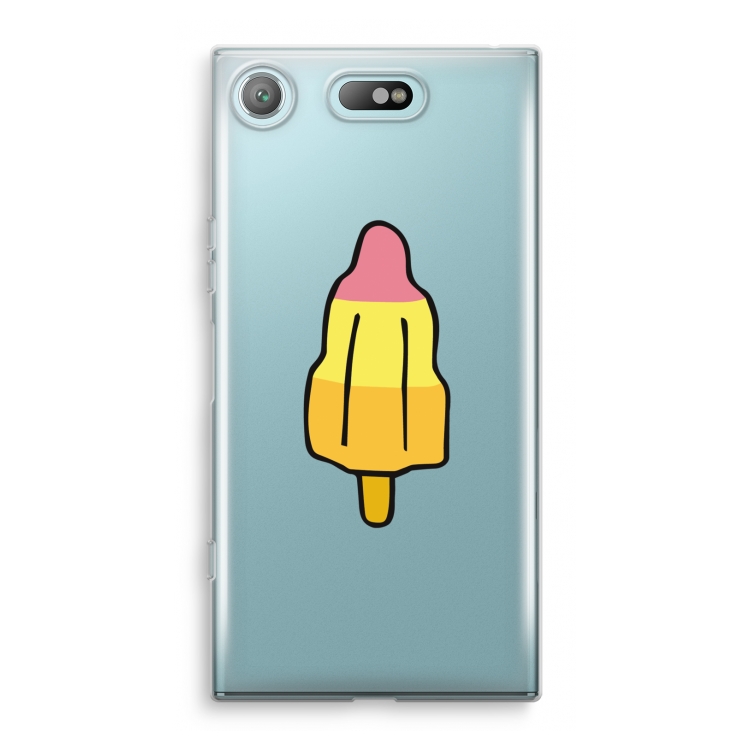 Raketijsje: Sony Xperia XZ1 Compact Transparant Hoesje