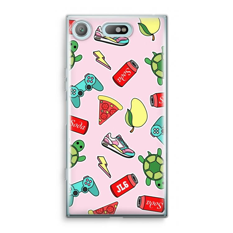Things Jamie Loves: Sony Xperia XZ1 Compact Transparant Hoesje