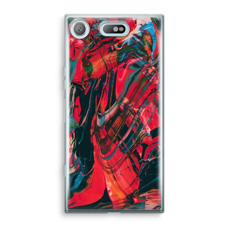 Endless Descent: Sony Xperia XZ1 Compact Transparant Hoesje