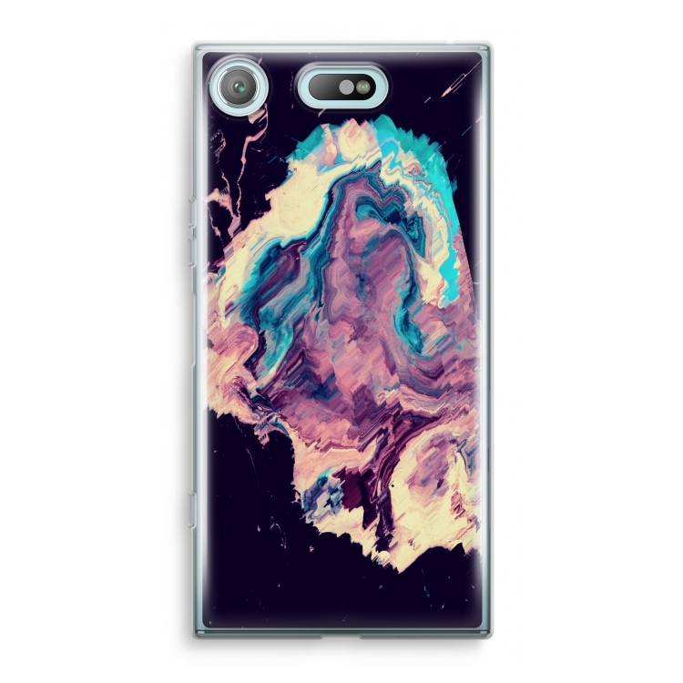 Cosmic Silence: Sony Xperia XZ1 Compact Transparant Hoesje