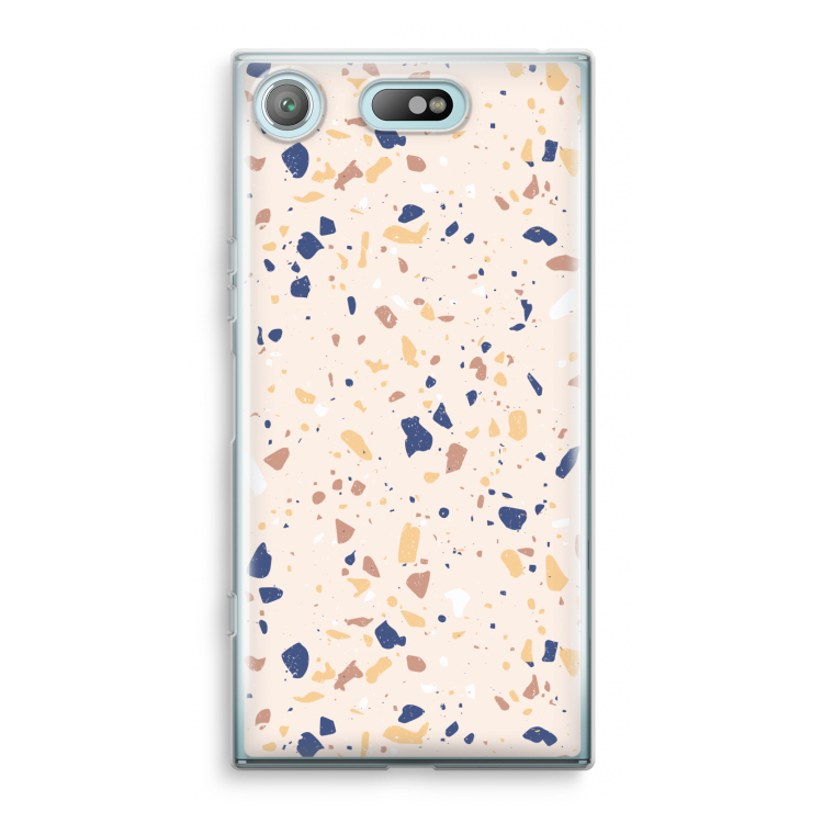 Terrazzo N°23: Sony Xperia XZ1 Compact Transparant Hoesje