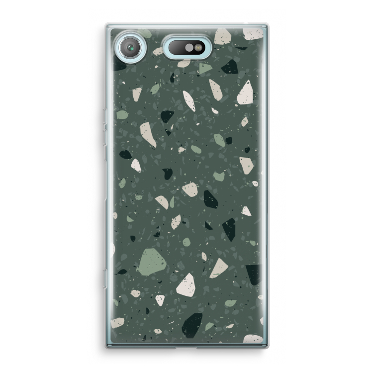 Terrazzo N°19: Sony Xperia XZ1 Compact Transparant Hoesje