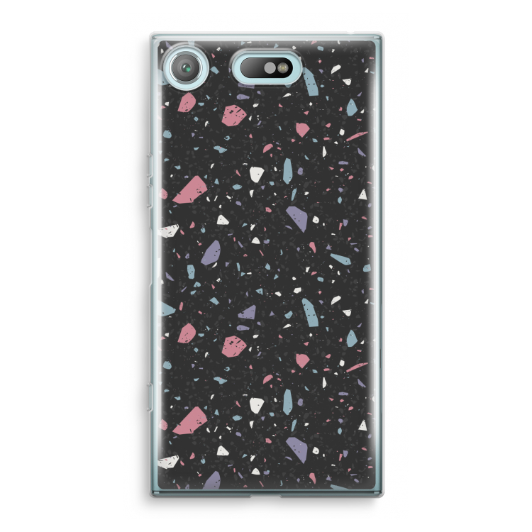 Terrazzo N°16: Sony Xperia XZ1 Compact Transparant Hoesje