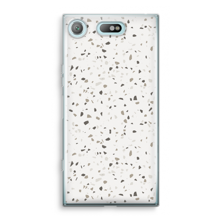 Terrazzo N°14: Sony Xperia XZ1 Compact Transparant Hoesje