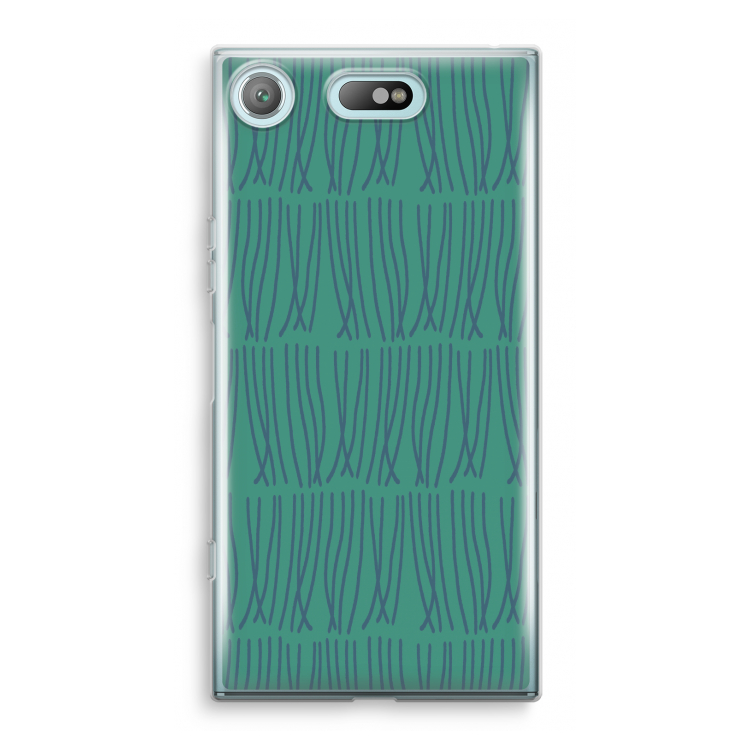 Swirls: Sony Xperia XZ1 Compact Transparant Hoesje