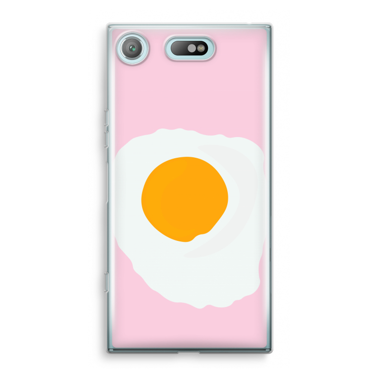 Sunny side up: Sony Xperia XZ1 Compact Transparant Hoesje