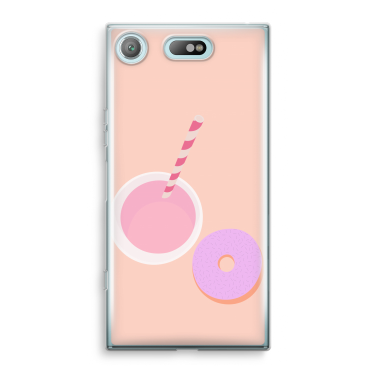 Donut: Sony Xperia XZ1 Compact Transparant Hoesje