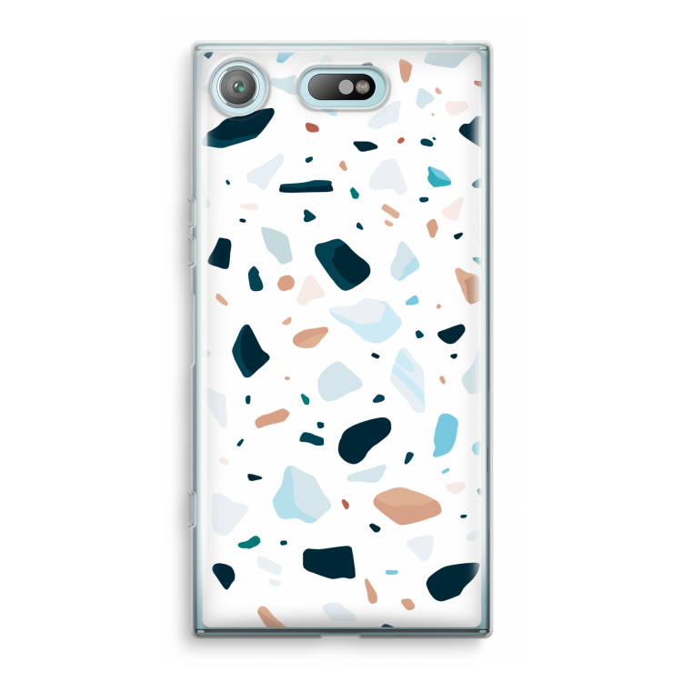 Terrazzo N°13: Sony Xperia XZ1 Compact Transparant Hoesje