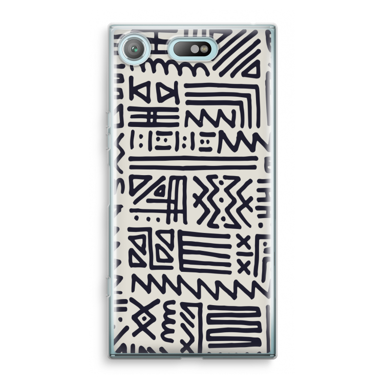 Marrakech print: Sony Xperia XZ1 Compact Transparant Hoesje