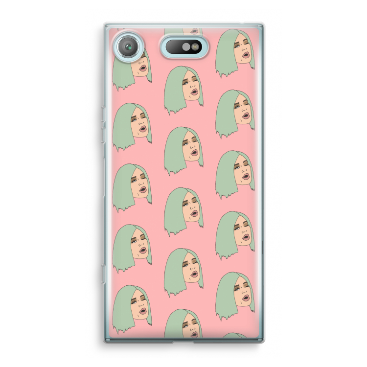 King Kylie: Sony Xperia XZ1 Compact Transparant Hoesje