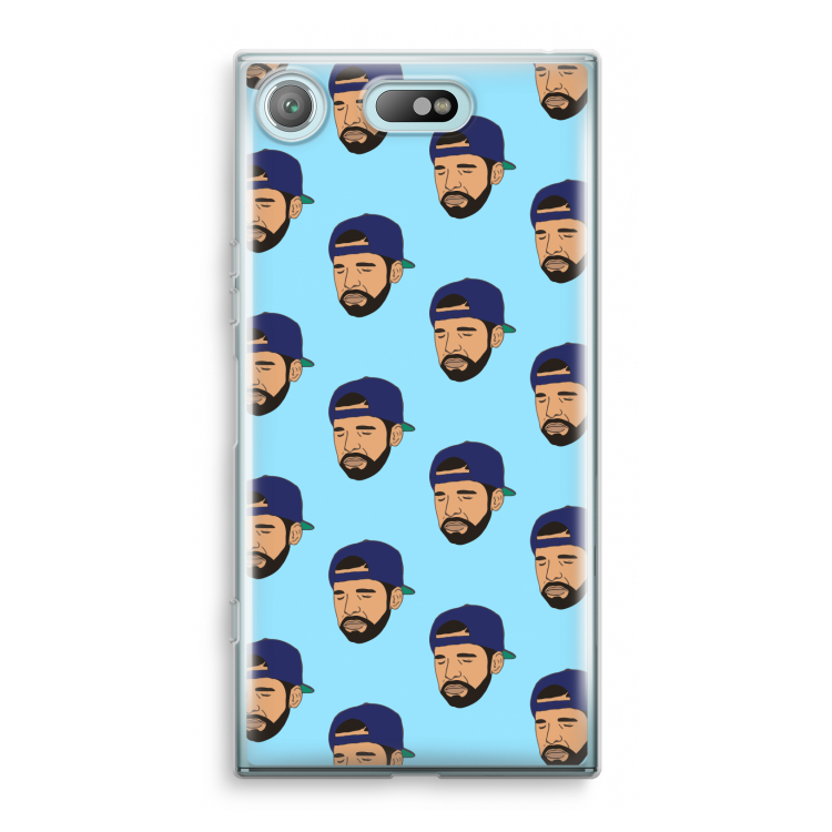 Drake Away: Sony Xperia XZ1 Compact Transparant Hoesje
