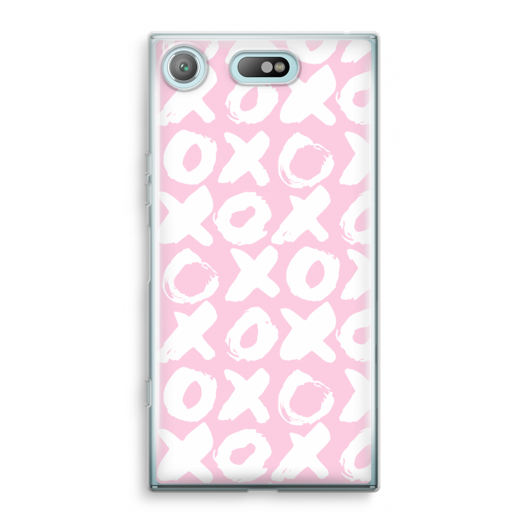 XOXO: Sony Xperia XZ1 Compact Transparant Hoesje