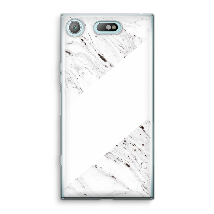 Biggest stripe: Sony Xperia XZ1 Compact Transparant Hoesje