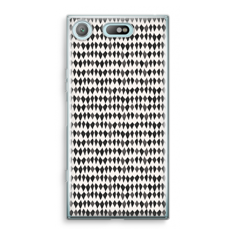Crazy shapes: Sony Xperia XZ1 Compact Transparant Hoesje