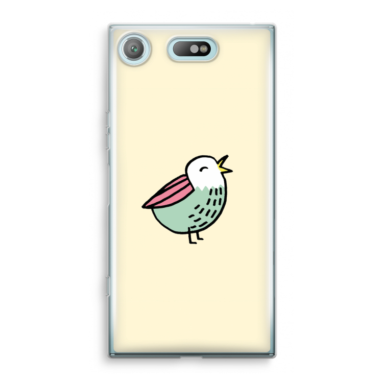 Birdy: Sony Xperia XZ1 Compact Transparant Hoesje