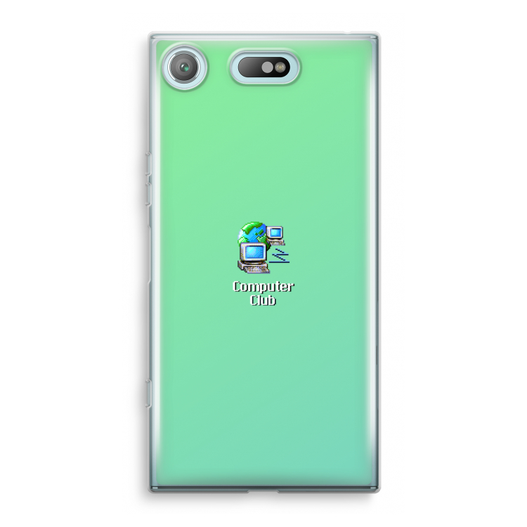 Win98: Sony Xperia XZ1 Compact Transparant Hoesje