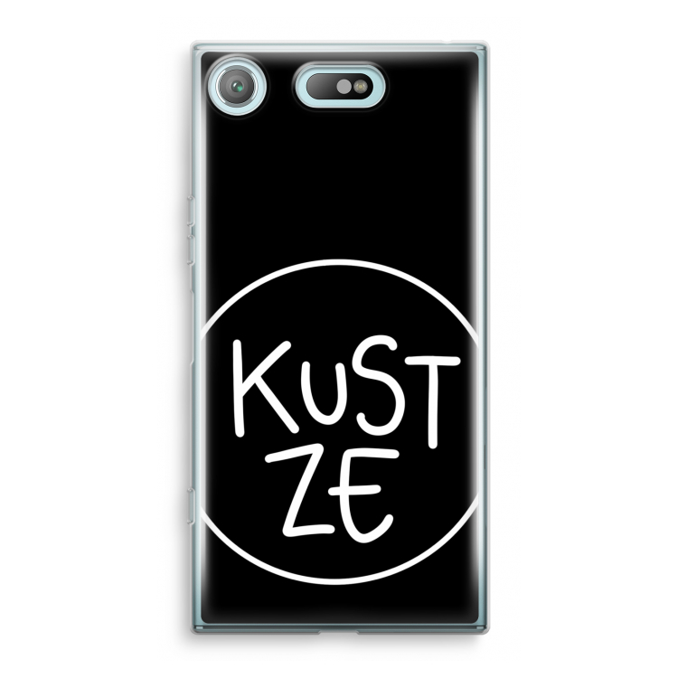 KUST ZE: Sony Xperia XZ1 Compact Transparant Hoesje