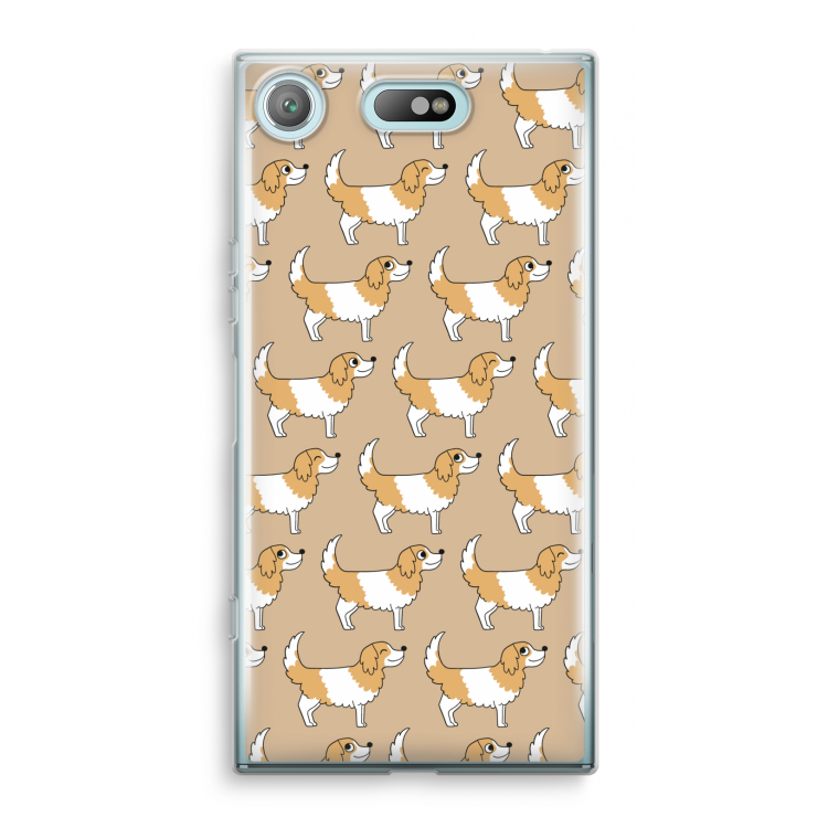 Doggy: Sony Xperia XZ1 Compact Transparant Hoesje