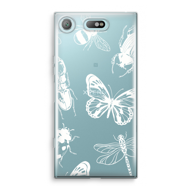 Tiny Bugs: Sony Xperia XZ1 Compact Transparant Hoesje