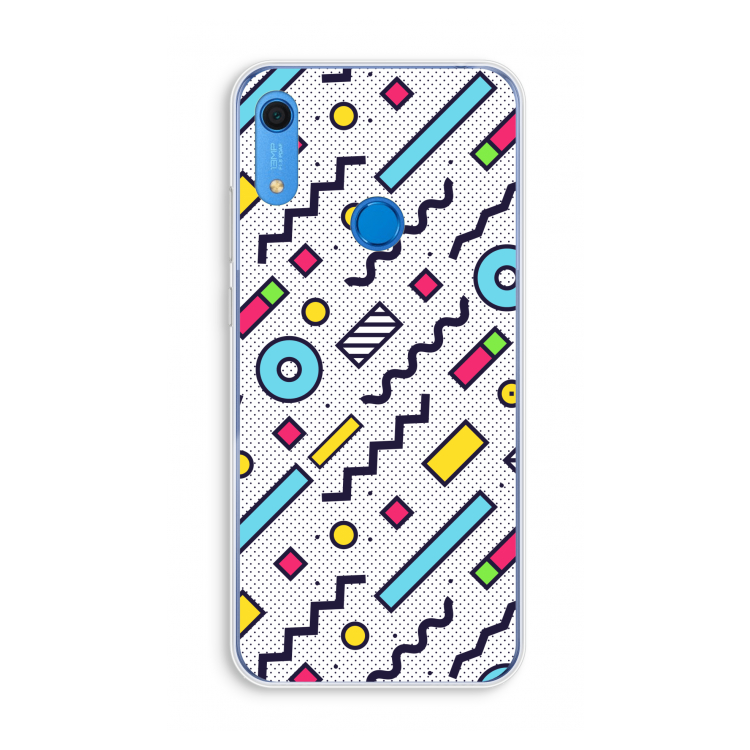 8-bit N°8: Huawei Y6s Transparant Hoesje