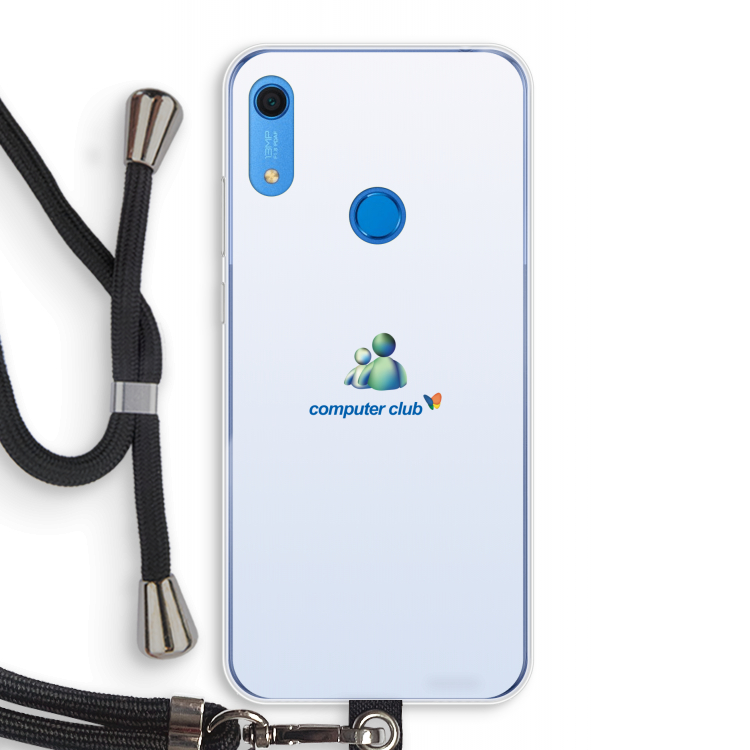 MSN: Huawei Y6s Transparant Hoesje met koord