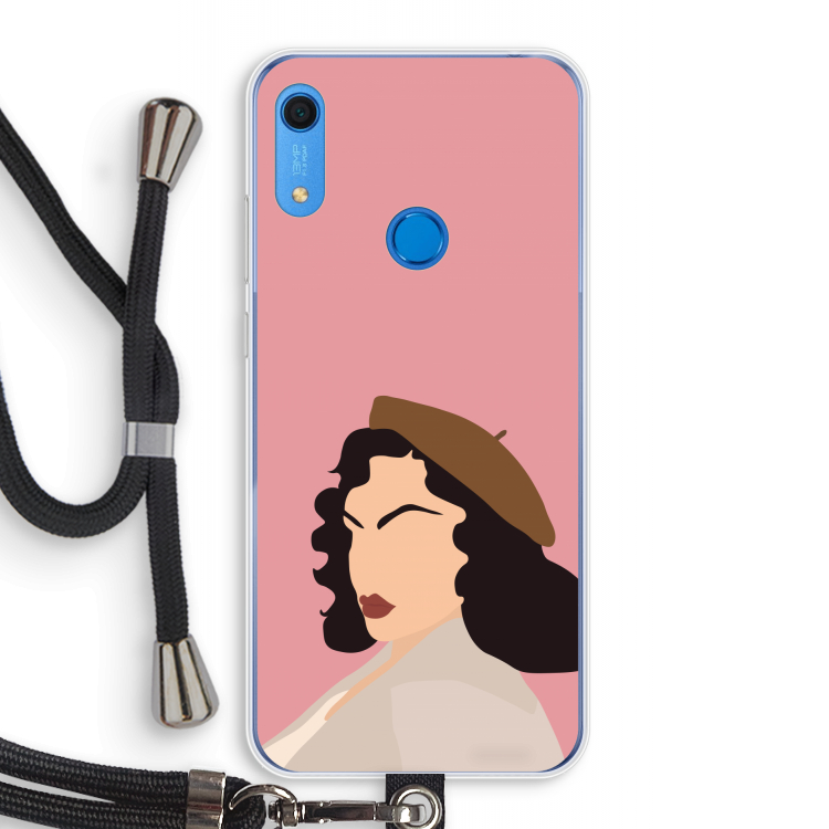 Confidence: Huawei Y6s Transparant Hoesje met koord