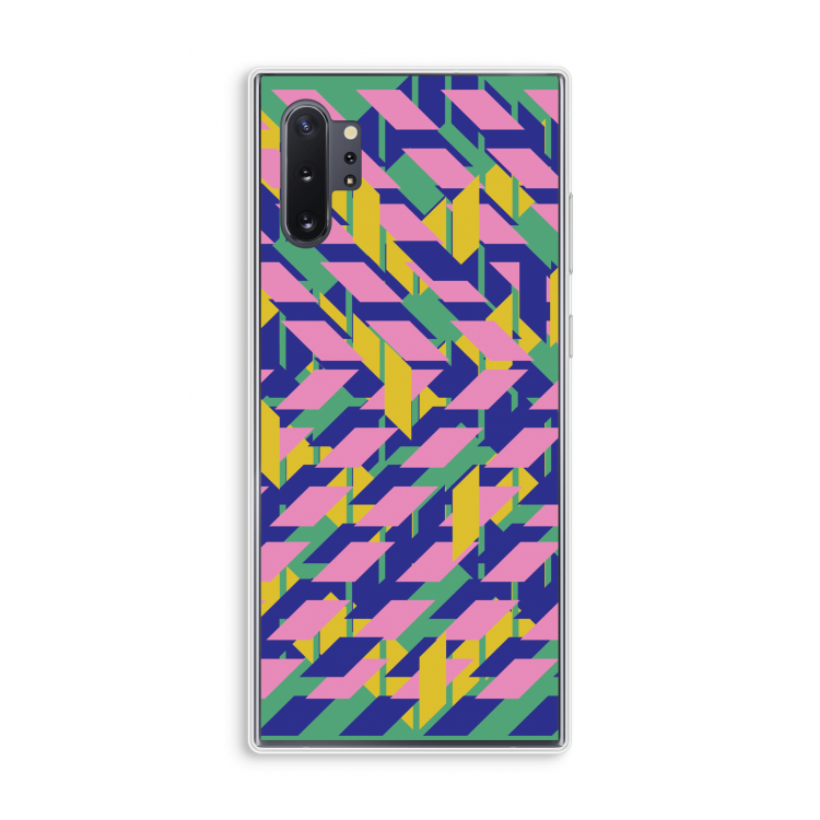 Skew Blush 1: Samsung Galaxy Note 10 Plus Transparant Hoesje
