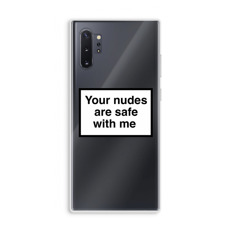 Safe with me: Samsung Galaxy Note 10 Plus Transparant Hoesje