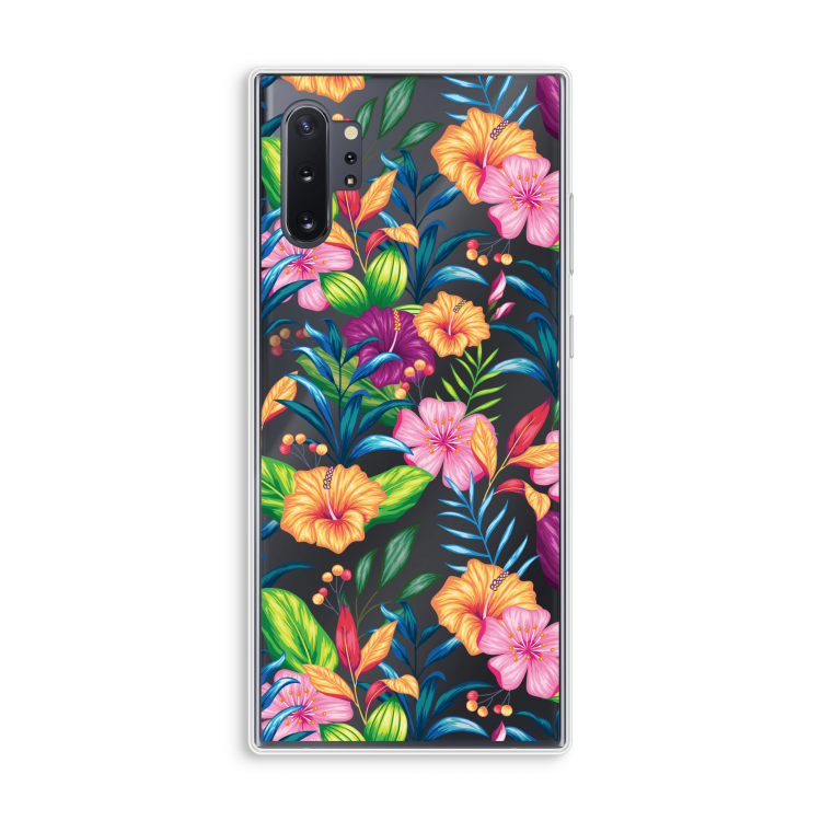 Tropisch 2: Samsung Galaxy Note 10 Plus Transparant Hoesje