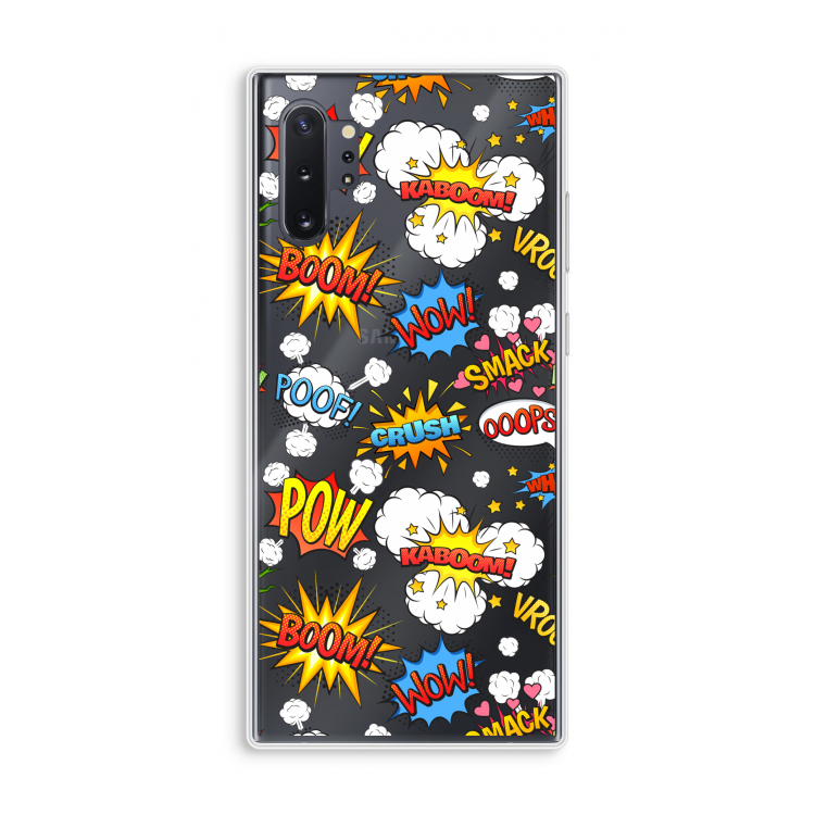 Pow Smack: Samsung Galaxy Note 10 Plus Transparant Hoesje