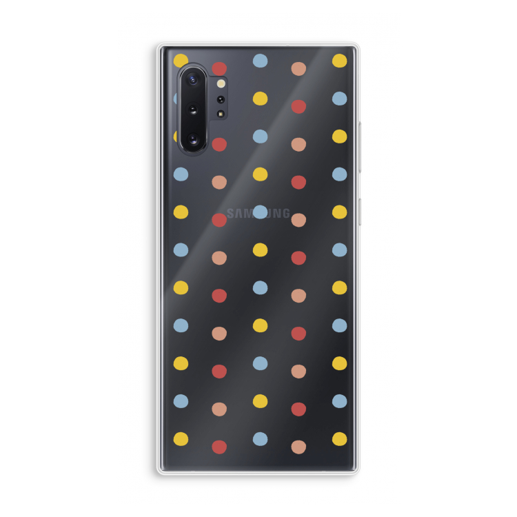 Bollen: Samsung Galaxy Note 10 Plus Transparant Hoesje
