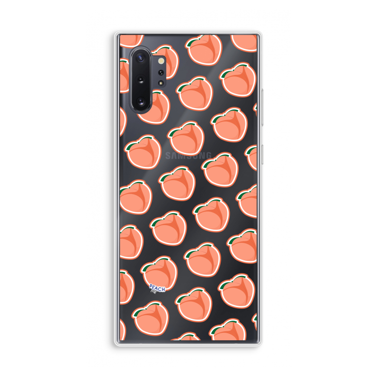 Just peachy: Samsung Galaxy Note 10 Plus Transparant Hoesje