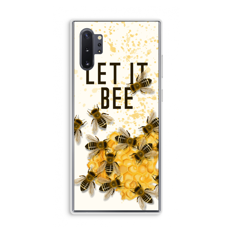 Let it bee: Samsung Galaxy Note 10 Plus Transparant Hoesje
