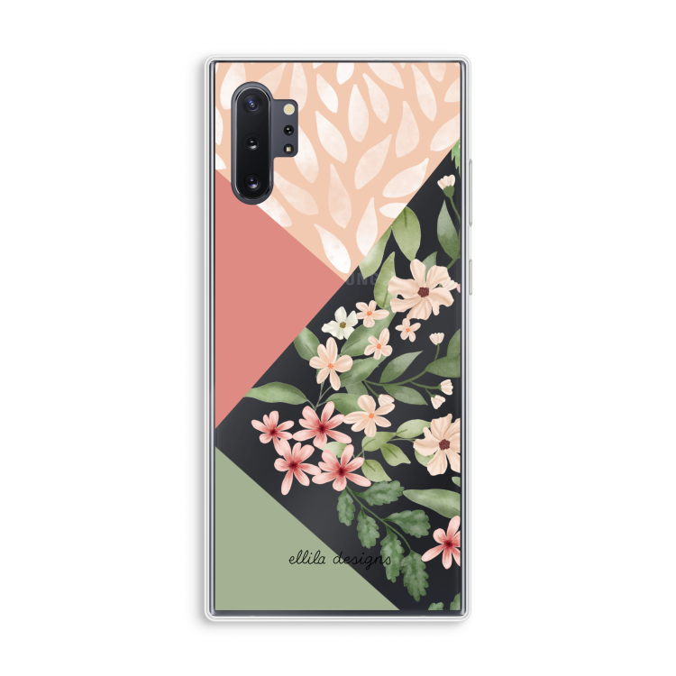 Sweet heaven geometrics: Samsung Galaxy Note 10 Plus Transparant Hoesje