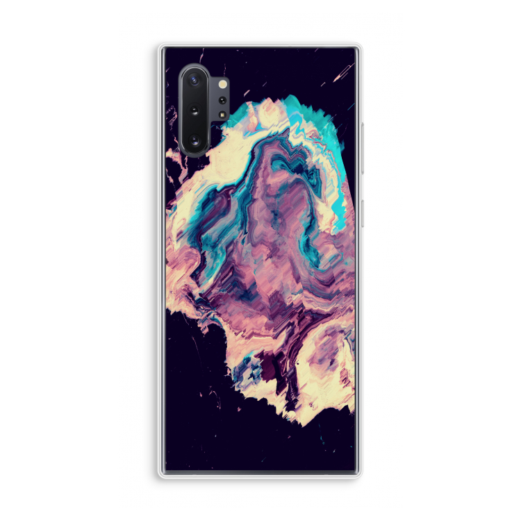 Cosmic Silence: Samsung Galaxy Note 10 Plus Transparant Hoesje
