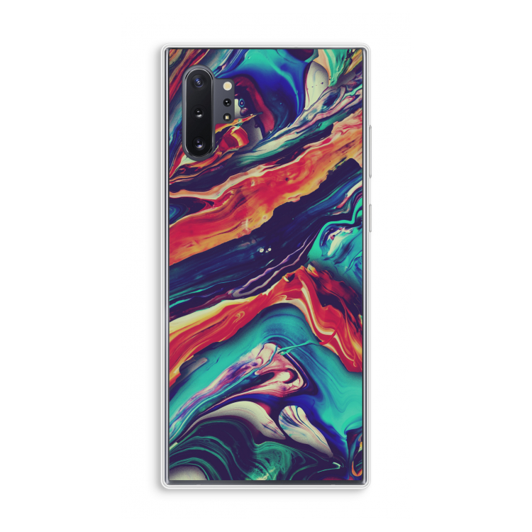 Chameleon Sun: Samsung Galaxy Note 10 Plus Transparant Hoesje